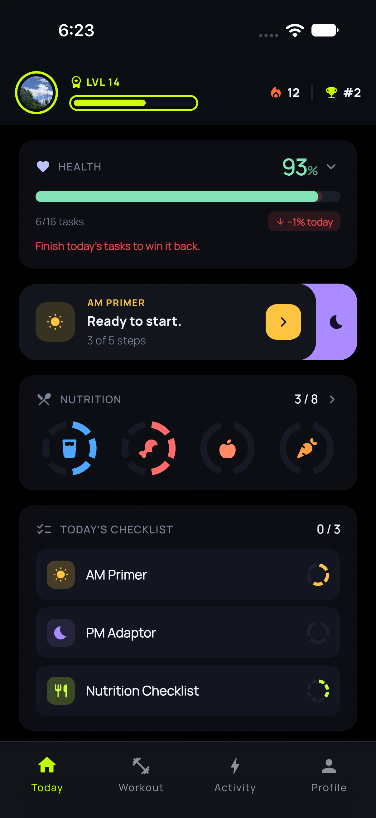 Every Day, Amplified in the CortexFlex app